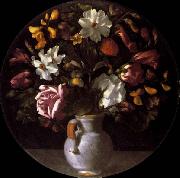 Juan de Flandes Vase of Flowers oil painting